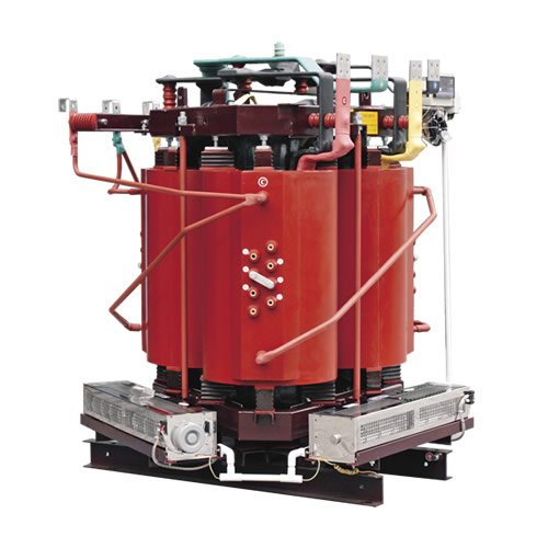 Three-dimensional wound core resin insulation dry-type transformer